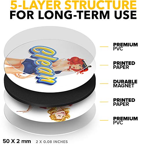 Clean Dirty Dishwasher Retro Pinup Funny Gifts for Men and