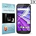 J&D Compatible for 1-Pack Moto G 3rd Gen Screen Protector, [Not Full Coverage] Premium HD Clear Film Shield Screen Protector for Moto G (3rd Gen, 2015) Crystal Clear Screen Protector