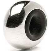 TROLLBEADS Authentic Sterling Silver 10401 Stopper, Silver