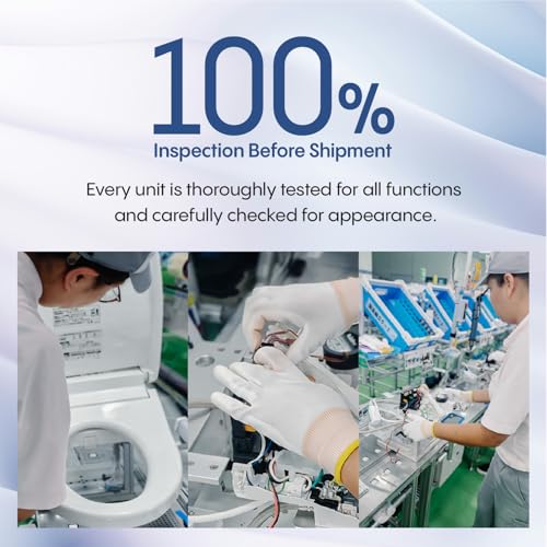 TOTO® WASHLET® KS6 Electronic Bidet Toilet Seat with Instantaneous Water Heating, PREMIST and EWATER+ Wand Cleaning, Elongated, Cotton White - SW3946#01