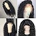 Ucrown Hair 13x6 Lace Front Wigs Brazilian Body Wave Human Hair Wigs For Black Women 150% Density Pre Plucked with Baby Hair Natural Black (30inch)