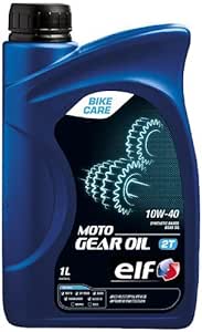 Aceite de engranaje Elf Moto 10W40 (2T) 1 litro: Amazon.es: Coche y moto
