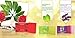 Elbow Foot Knee Scrub Soap (Bar Soap) with Almond and Walnut Scrub - Each 2.65 Oz - Pack of 6 (16 Oz) - Vaadi Herbals
