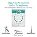 UpCircleSeven Yoga Wheel - [Pro Series] Strongest & Most Comfortable Yoga Prop Wheel - Perfect for Back Pain Stretching & Backbends, 12 x 5 IN (Cyan)