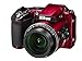 Nikon COOLPIX L840 Digital Camera with 38x Optical Zoom and Built-in Wi-Fi (Red) (Renewed)