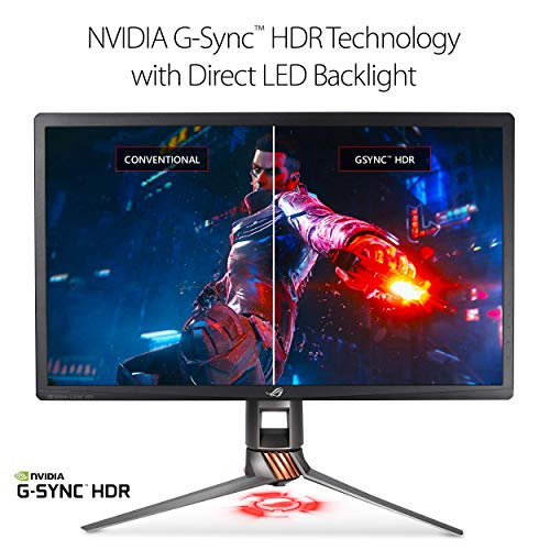 ASUS ROG Swift PG27UQ 27” 4K UHD 144Hz DP HDMI GSYNC HDR Aura Sync