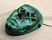 heytech Halloween Scary Mask Cosplay Led Costume Mask EL Wire Light up for Halloween Festival Party (Green)