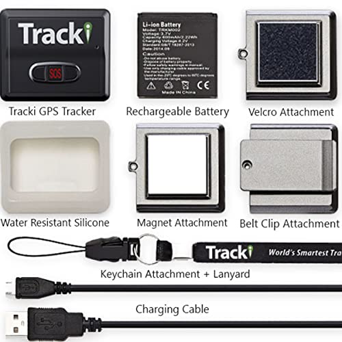Tracki GPS Tracker for Vehicles, Car, Kids, Dogs, Motorcycle. 4G LTE