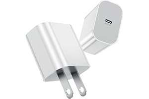 KITMINUN iPhone Fast Charger Block, [Apple MFi Certified] 2Pack 20W USB C Wall Charging Plug, Type-C Power Adapter Brick Cube for iPhone 15 Plus/15 Pro Max/14/14 Pro Max/13/13 Pro/12 Mini/11 Pro Max, iPad Pro