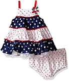Little Me Baby Girls' Tier Dress and Panty Set
