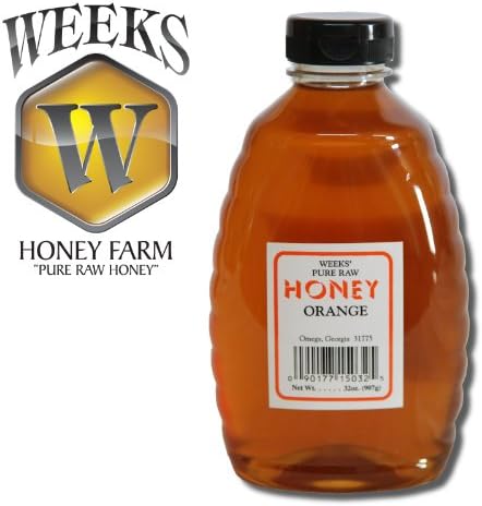 Weeks Raw & Unfiltered Wildflower Honey (22 oz)