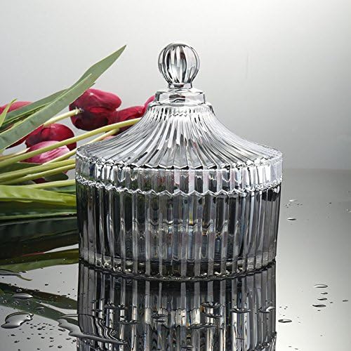 Desktop utility is part modern creative styling desktop with lid fruit platter ornaments continental crystal glass fruit plate nuts disc Living Room Restaurant , Home fruit basin carbon
