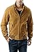 Landing Leathers Men's WWII Suede Leather Bomber Jacket - Camel Tall LT