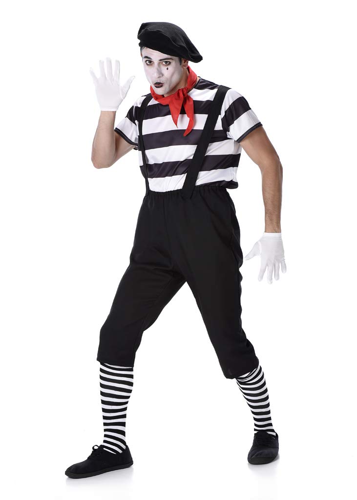 Karnival Male Mime Artist Costume