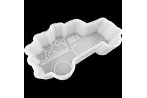 [Check Our Store] VONZK Car Freshie Mold Freshie Silicone Mold 2 3/4” L X 5” W X 1 1/4” H for Aroma Beads DIY Handmade Freshies Mould (Truck w Hearts)