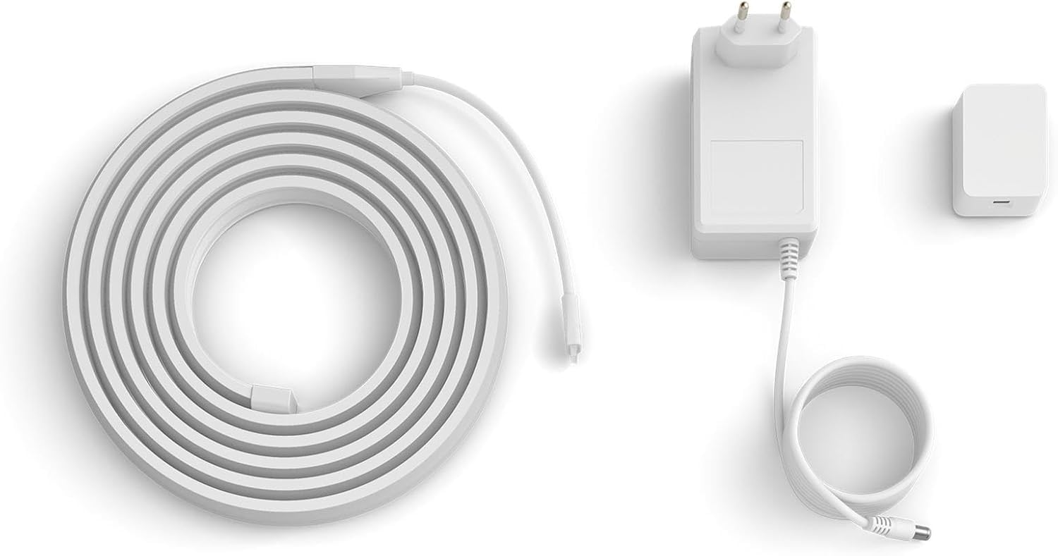 Philips Hue OmniGlow 3m Mikro LED-Lightstrip, 2700 lm, Lebendige Farben und Ambiente, Flexible Innenbeleuchtung, Gleichmäßiges Licht, Zuschneidbar, App- und Sprachsteuerung 6