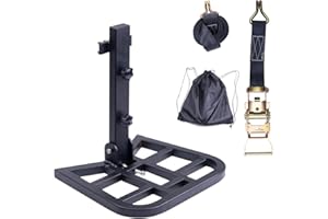DigNew Professional Saddle Hunting Platform Set - Lightweight Portable Tree Saddle Kit with Safety Rope,Storage Bag for Wild Hunting Adventures