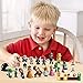 HXDZFX 32 PCS Super Mario Action Figures,Super Mario Bros Toys Figurines Peach Daisy Princess,Luigi,Yoshi,Mario Toys for Boys,Perfect Mario Cake Topper Decorations