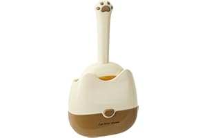 Cat Liter Coop, Wall Mounted Cat Litter Scoop Holder - Stainless Steel Lightweight Compact Storage Design for Kittens, Rabbit