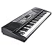 Joy 61-Key Standard Music Keyboard Kit Including USB Music Player Function, Bundle with Headphone, Stand, Stool, Power Supply (JK-66M Kit)
