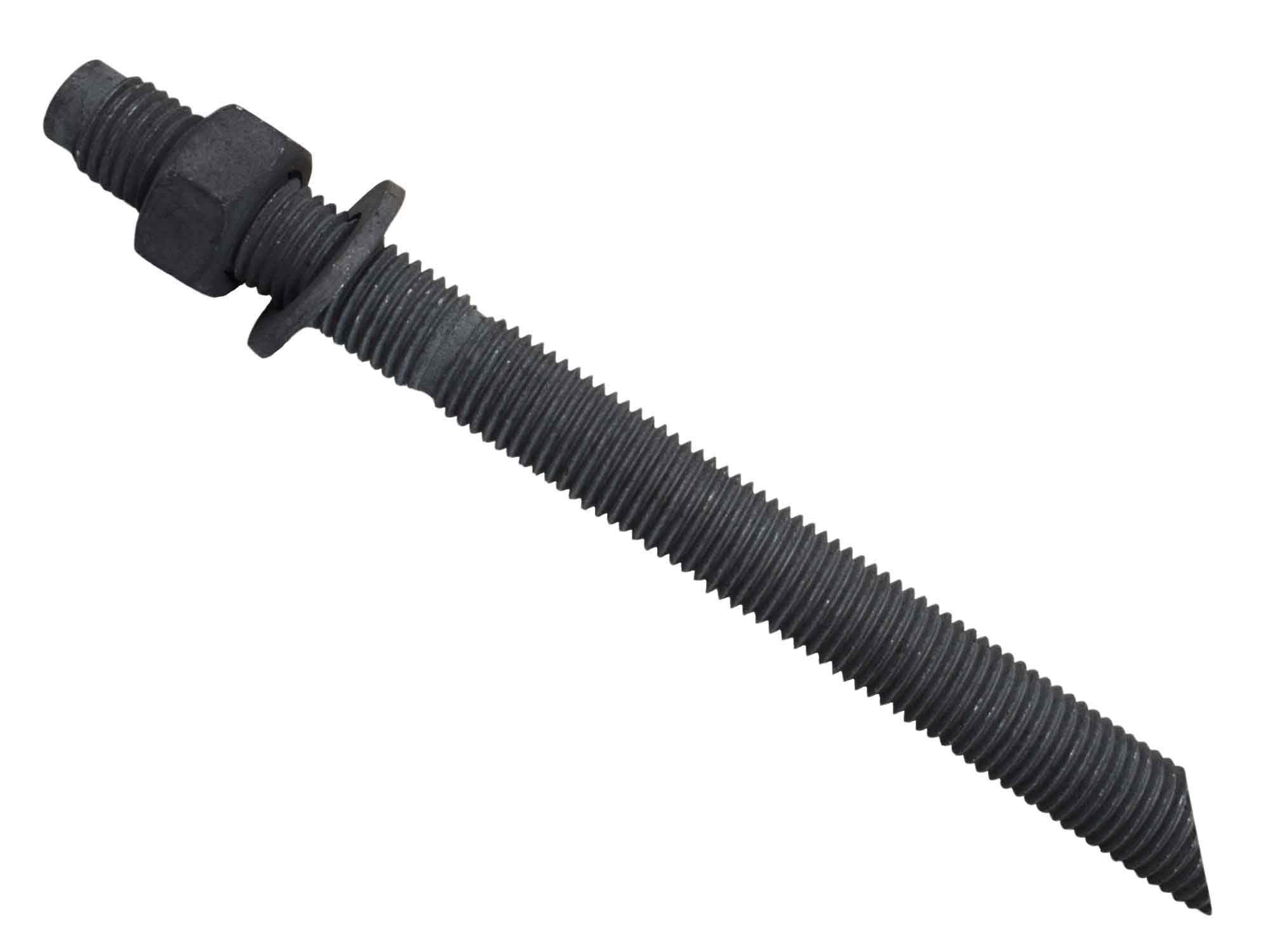 MASONMATE Hot Dipped Galvanised Stud M16 x 190mm Pack of 10