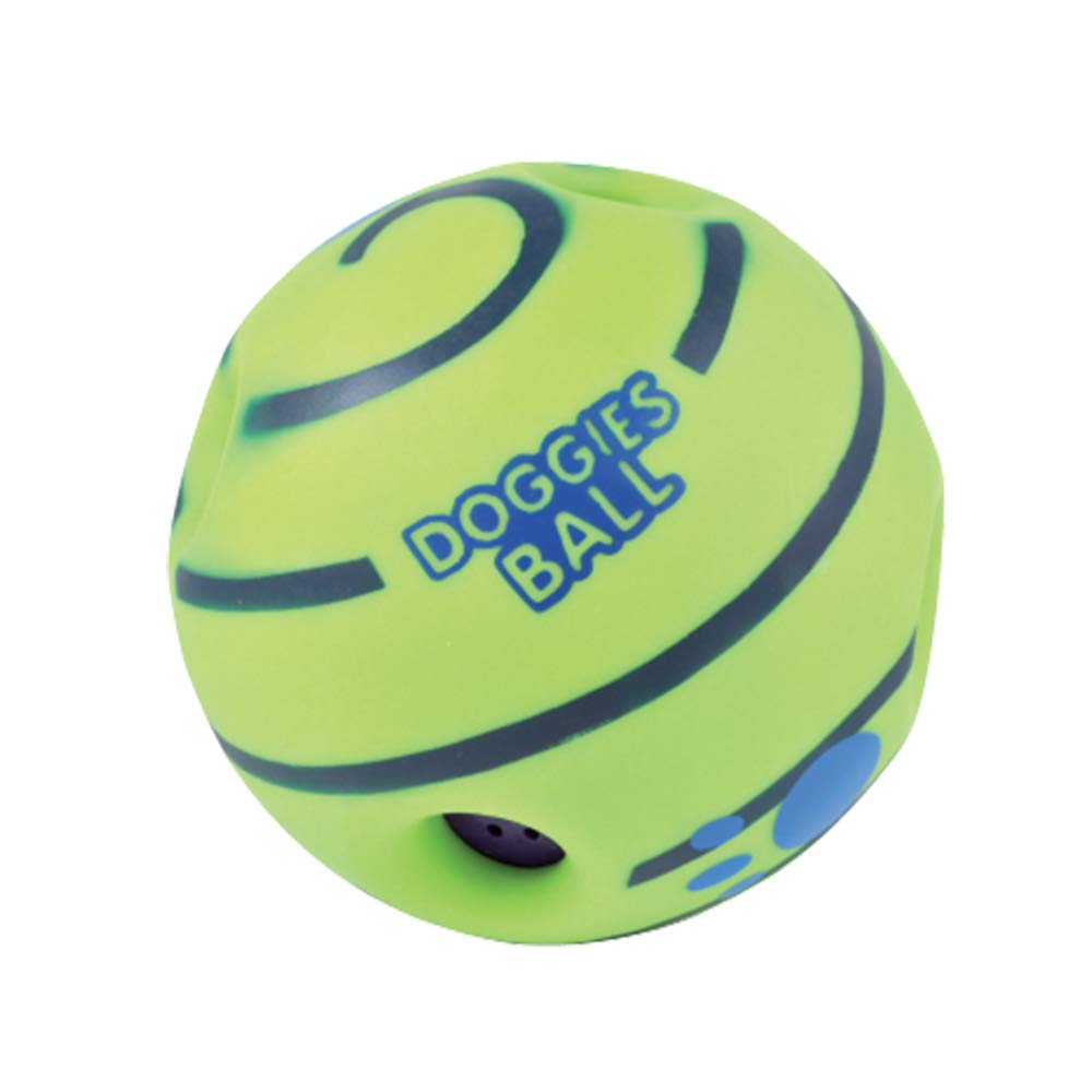 EURO MARKETING MANUFACTURING DOGGIES BALL Interactive Sound Toy for Dogs