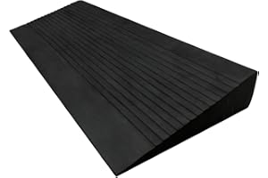 GREATSHOOT Squat Wedge Block, Extra Large One-Piece Squat Wedge Slant Board for Squats, Heel Elevated Squat, Knees Over Toes Squats, Calf Stretches, Weightlifting and Recovery Training