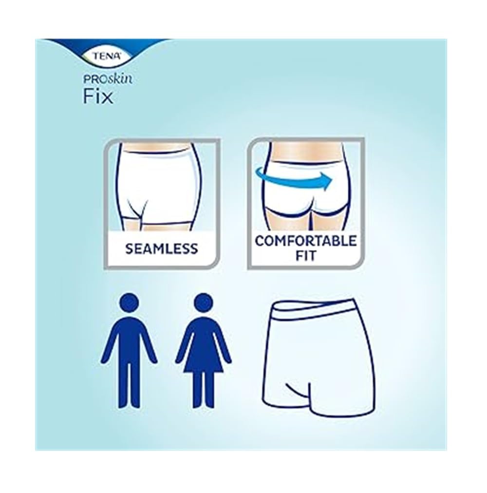 Tena 754025 Fix Premium Fixation Trousers, Large (Pack of 5)