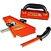 Rockler 3-Piece Safety Kit - Table Saw Accessory Kit – Includes Push Block, Feather Board, Push Stick for Routing, Jointing, & Ripping - Polymer Woodworking Safety Kit - Woodworking Tools