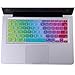 HDE Ultra Thin Silicone Rubber Keyboard Skin Cover for MacBook Pro Non Retina 13/15/17 (Metallic Rainbow)