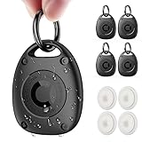 (4 Pack) AirTag Keychain Holder Case | IPX8