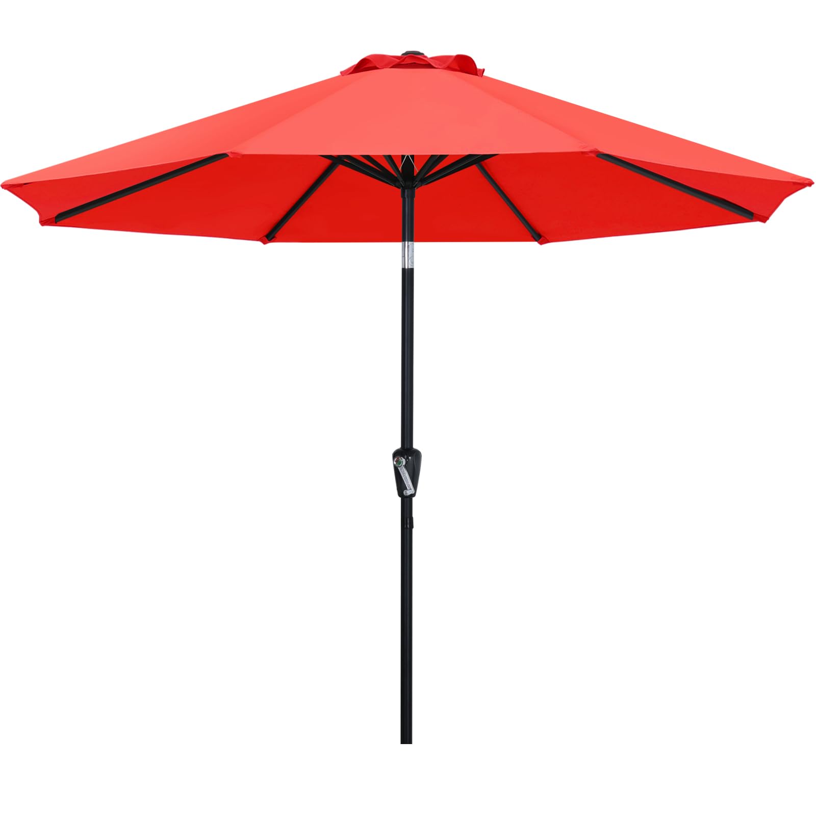 ABCCANOPY Durable Patio Umbrellas 9' Red