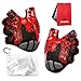 ZOOKKI Cycling Gloves Mountain Bike Gloves Road Racing Bicycle Gloves Light Silicone Gel Pad Riding Gloves Half Finger Biking Gloves Men/Women Work Gloves