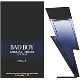Carolina Herrera Bad Boy Cobalt Eau De Parfum Spray For Men, 3.4 Ounce