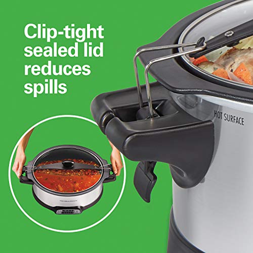 Hamilton Beach 33663 Programmable Slow Cooker StovetopSafe Sear & Cook