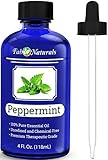Peppermint Essential Oil 4 Oz, Most Potent Oil for Hair Growth, | Best Oil to repel Mice - by Fab Naturals