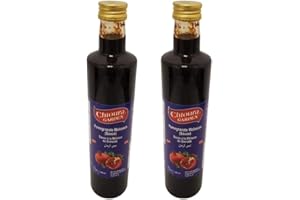 TWIN PACK | Chtoura Garden Pomegranate Molasses 250ml X2 Glass Bottles - 100% Natural and Authentic Lebanese Popular Ingredie