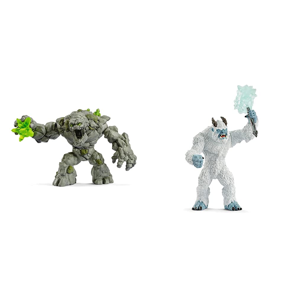 Schleich Eldrador Creatures Stone Monster Action Figure Toy for Kids Ages 7-12 & Eldrador, Eldrador