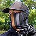 Salt Armour Face Mask Shield Protective Balaclava Bandana Microfiber Tube Neck Warmer (Thin Gold Line)
