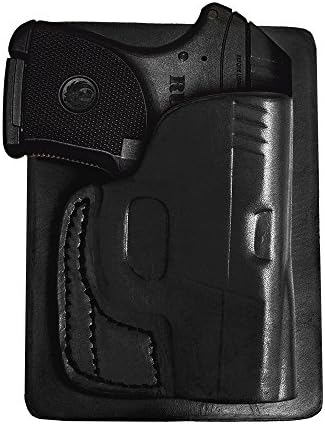 Tagua Gunleather S&W Bodyguard 380 PK5 Back Pocket Gun Holster, Black, Right Hand