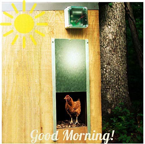 Happy Henhouse Automatic Chicken Coop Door Opener - Controller and Door Kit - Thumbnail 4