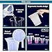ISOLAB USA - 4 Pieces Premium Set of Laboratory Plastic Beaker With Handle, High Clarity, Polypropylene, Raised Graduations, Autoclavable, Lab Pitchers, (Beakers w/Handle, 4)