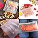 Reusable Food Container Storage Bags Reusable Silicone Storage Bag Sandwich Bags Ziplock Snack Bags Lunch Bags Leakproof Freezer Bags for Food Meat Fruit Veggies Home Kitchen Gallon Bags 7Pack
