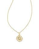 Kendra Scott Letter Q 14k Gold-Plated Brass Disc