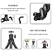 Phone Tripod, Flexible Cell Phone Tripod Stand Holder with Wireless Remote & Universal Clip for iPhone X/iPhone 8/8 Plus/7 Plus/7/6s Plus/6s/6 Plus/6/ iPhone Xs Max/Samsung Galaxy/Android/Gopro,More