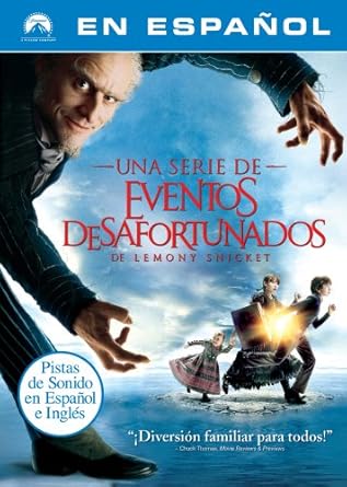 Amazon Com Lemony Snicket S A Series Of Unfortunate Events Spanish Edition Jim Carrey Catherine O Hara Timothy Spall Meryl Streep Billy Connolly Luis Guzman Jennifer Coolidge Jamie Harris Liam Aiken Jude Law Cedric The
