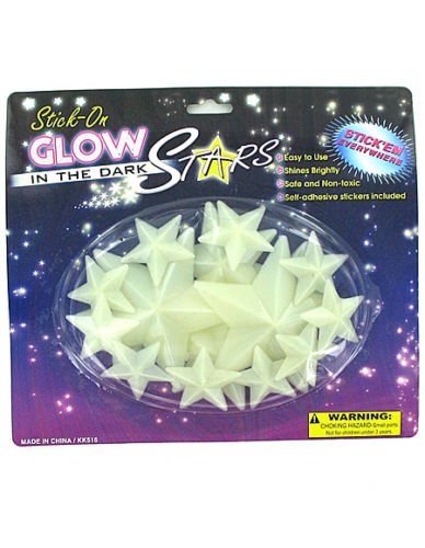 Stick-on Glow in the Dark Stars