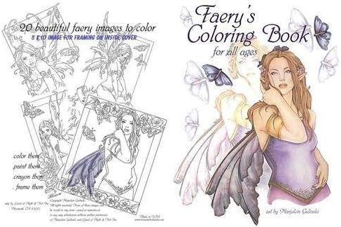 Marjolein Gulinski Faery's Coloring Book For All Ages