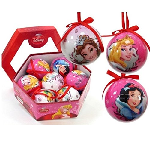 Destello Sl Pack 7 Bolas De Navidad Disney Princesa