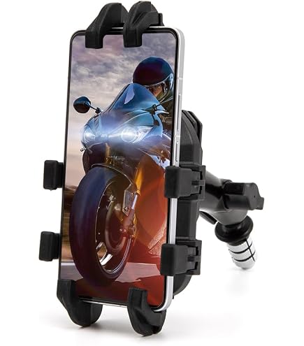 GITOBEHA Supporto Per Telefono Moto Con Attacco A Forcella, Compatibile Con Hayabusa, GSX-R, YZF, CBR, Ninja E S1000RR - 5